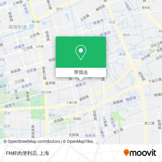 FN鲜肉便利店地图