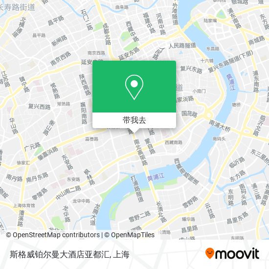 斯格威铂尔曼大酒店亚都汇地图