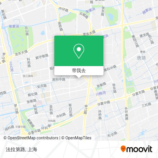 法拉第路地图