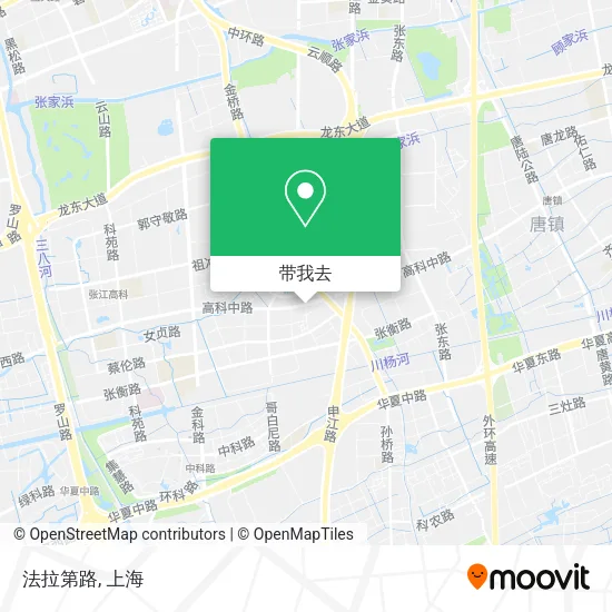 法拉第路地图