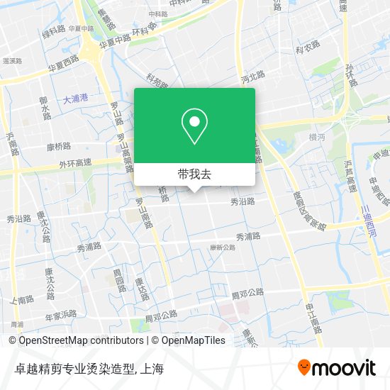 卓越精剪专业烫染造型地图