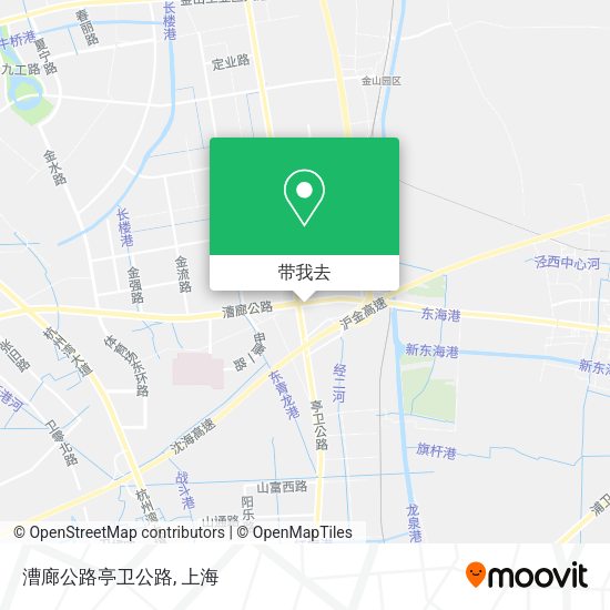 漕廊公路亭卫公路地图