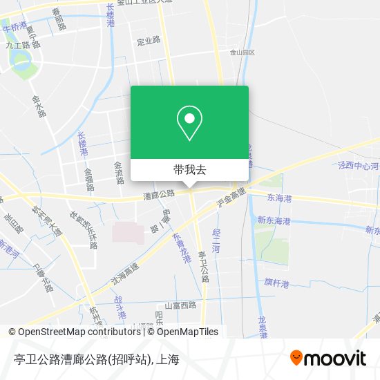 亭卫公路漕廊公路(招呼站)地图