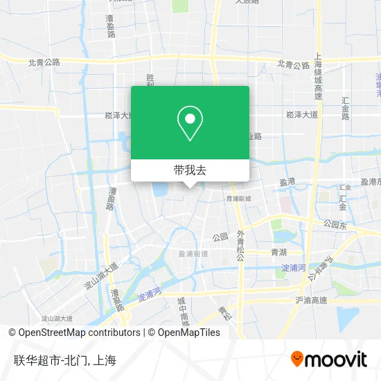 联华超市-北门地图