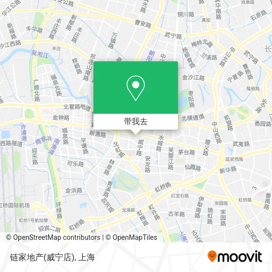 链家地产(威宁店)地图