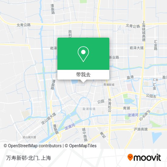 万寿新邨-北门地图