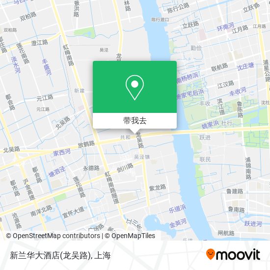 新兰华大酒店(龙吴路)地图
