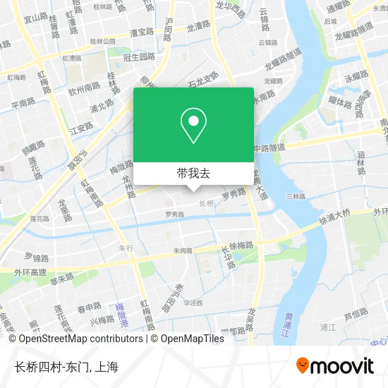 长桥四村-东门地图