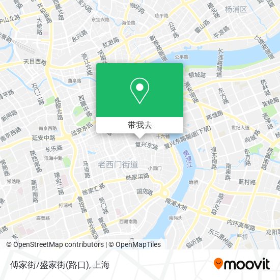 傅家街/盛家街(路口)地图