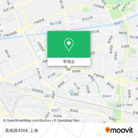 真南路4268地图