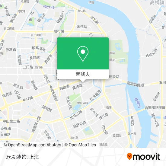 欣发装饰地图