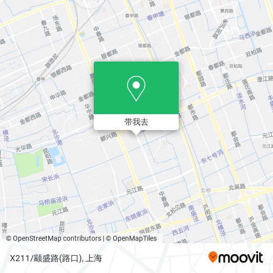 X211/颛盛路(路口)地图