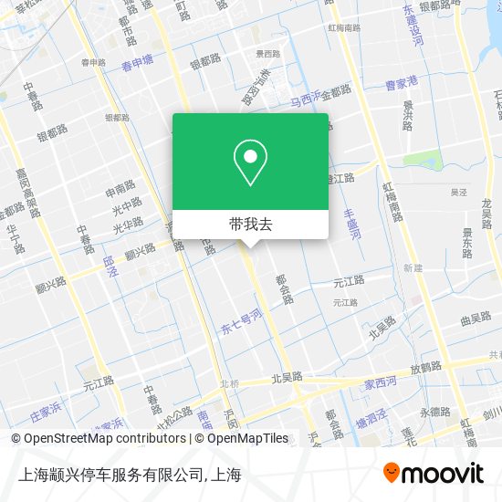 上海颛兴停车服务有限公司地图