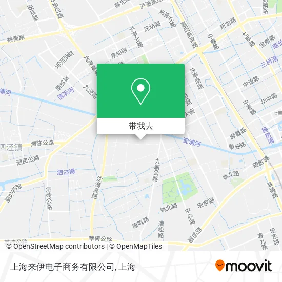 上海来伊电子商务有限公司地图