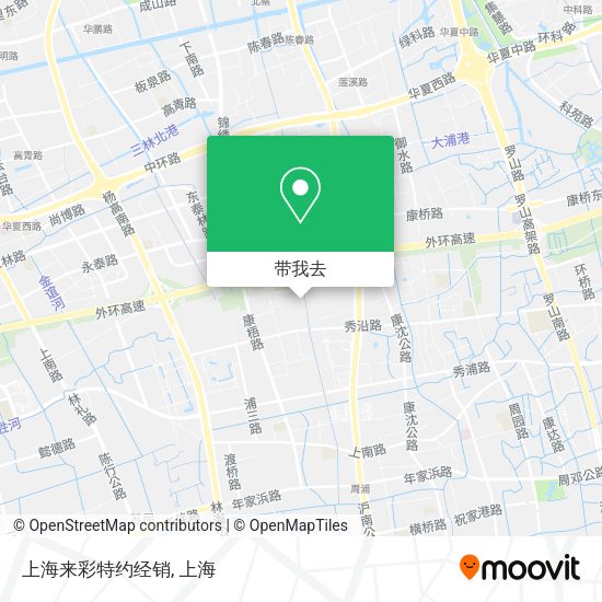 上海来彩特约经销地图