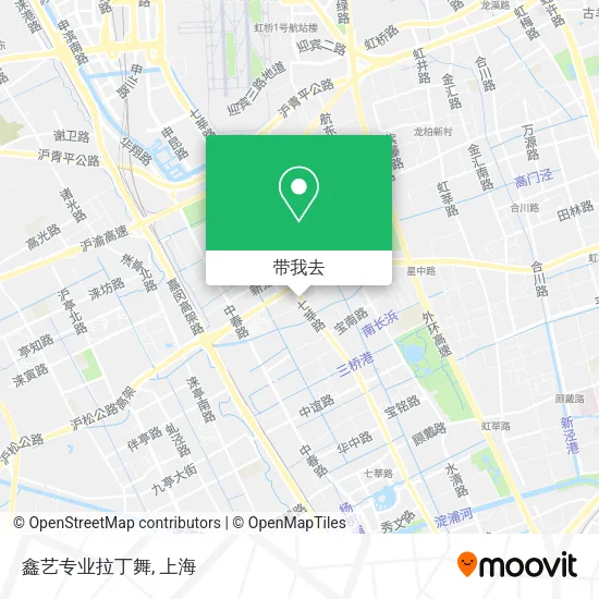 鑫艺专业拉丁舞地图