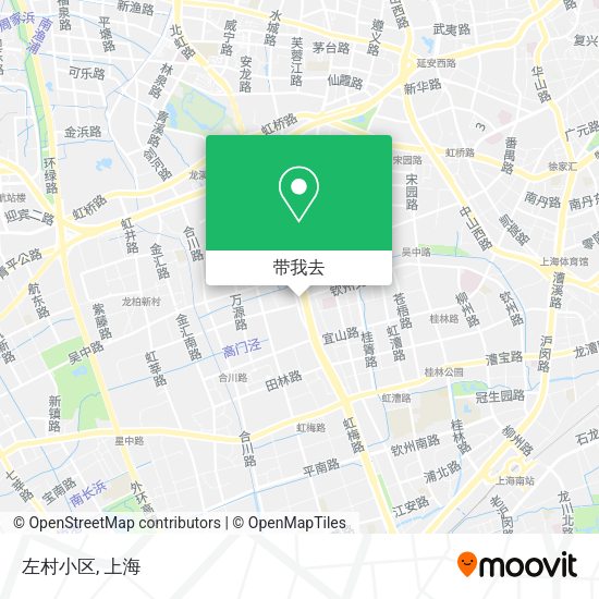 左村小区地图
