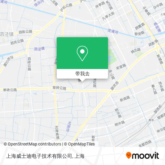 上海威士迪电子技术有限公司地图