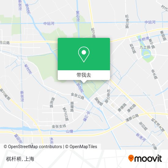 棋杆桥地图
