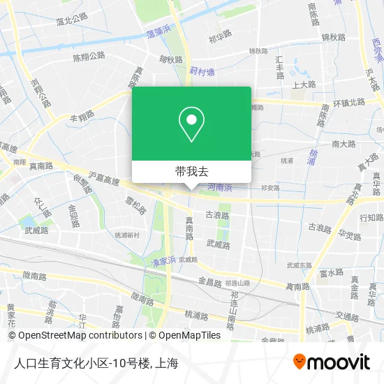 人口生育文化小区-10号楼地图