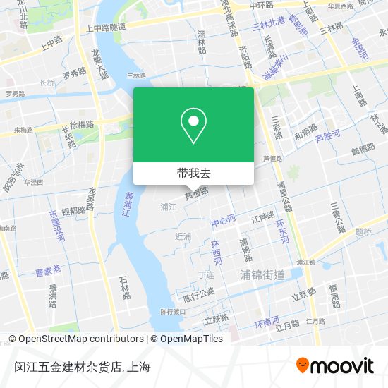 闵江五金建材杂货店地图