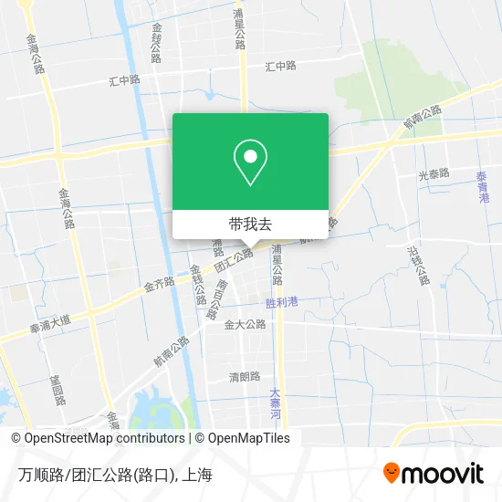 万顺路/团汇公路(路口)地图