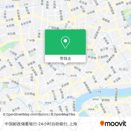 中国邮政储蓄银行-24小时自助银行地图