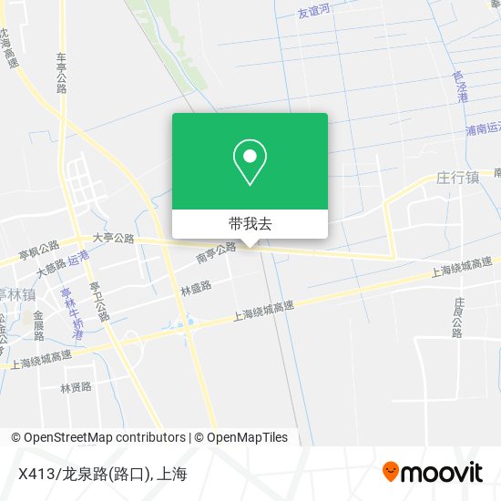 X413/龙泉路(路口)地图
