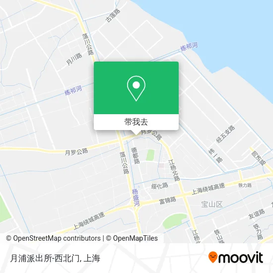 月浦派出所-西北门地图