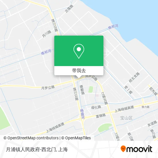 月浦镇人民政府-西北门地图
