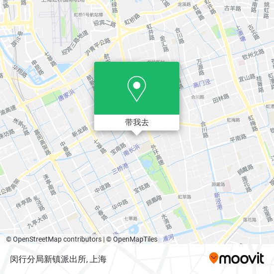 闵行分局新镇派出所地图