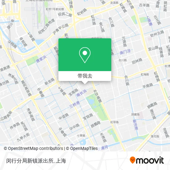 闵行分局新镇派出所地图