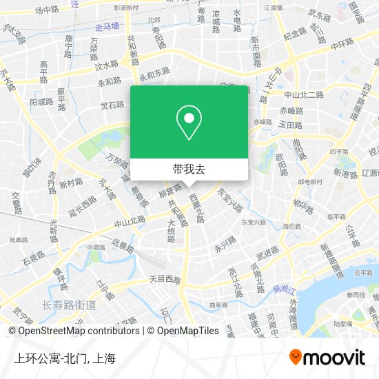 上环公寓-北门地图