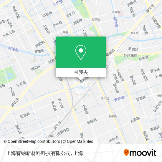 上海宥纳新材料科技有限公司地图