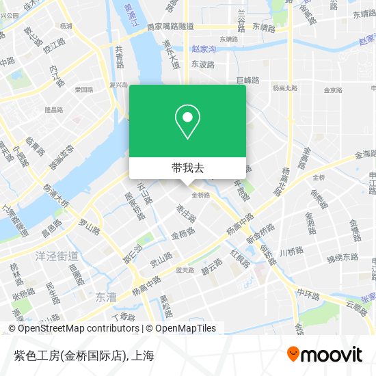 紫色工房(金桥国际店)地图