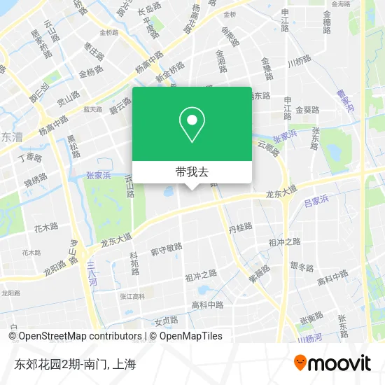 东郊花园2期-南门地图