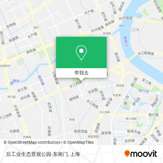 后工业生态景观公园-东南门地图