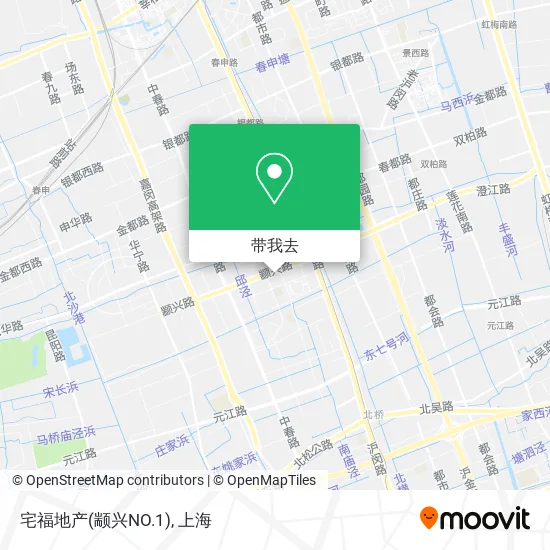 宅福地产(颛兴NO.1)地图