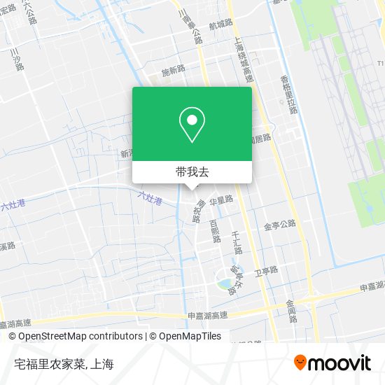 宅福里农家菜地图