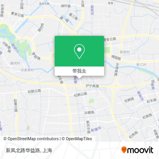 新凤北路华益路地图