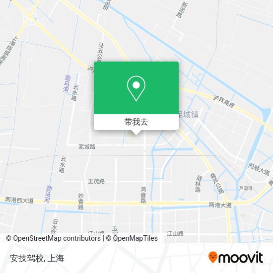 安技驾校地图