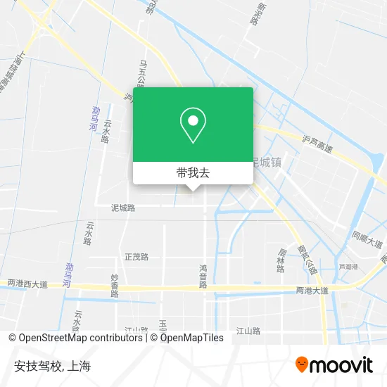 安技驾校地图