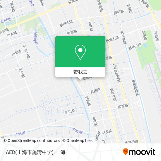AED(上海市施湾中学)地图