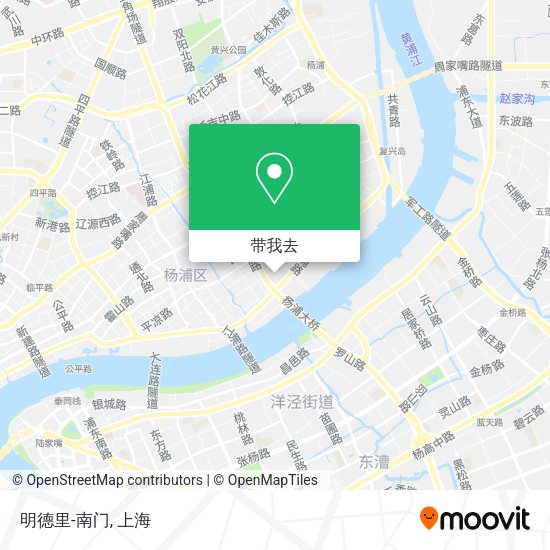 明德里-南门地图