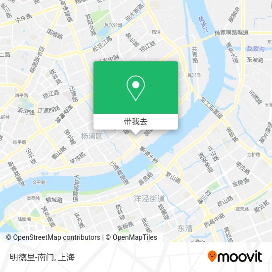 明德里-南门地图