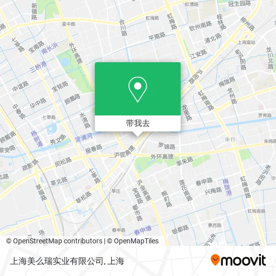 上海美么瑞实业有限公司地图