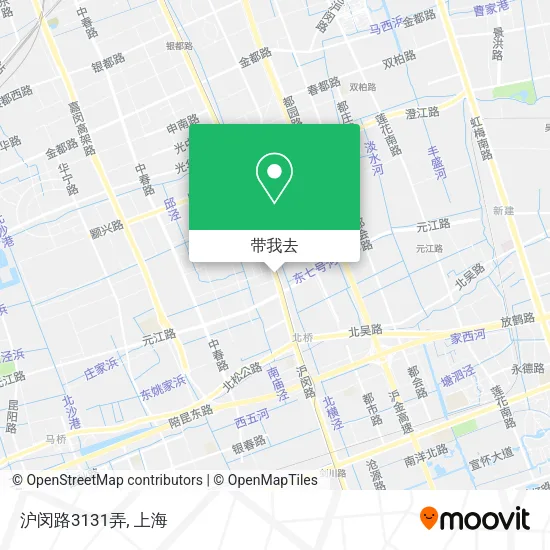沪闵路3131弄地图