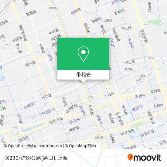 X230/沪闵公路(路口)地图
