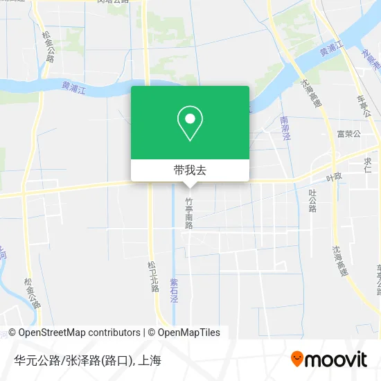 华元公路/张泽路(路口)地图