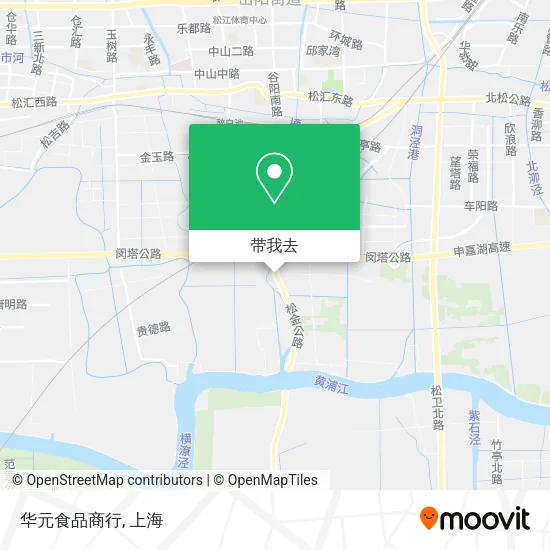 华元食品商行地图